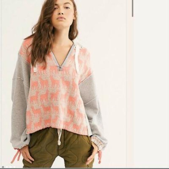 Free People Tops - Free People Alpaca Hoodie